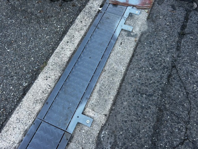 グレーチング工事　施工完了